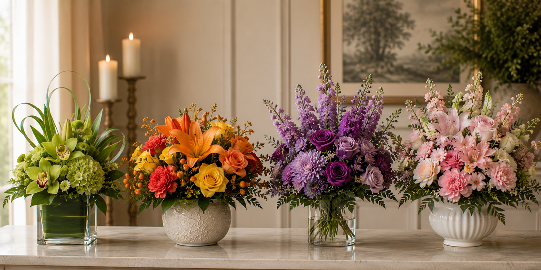 What Color Flowers Are Appropriate For A Funeral?