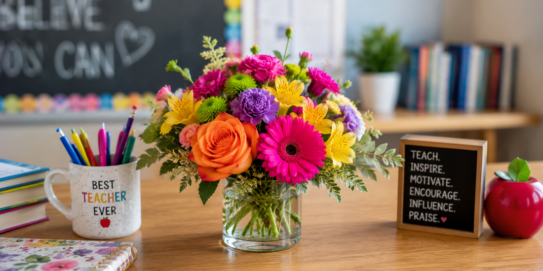 Teacher Appreciation Flower Ideas