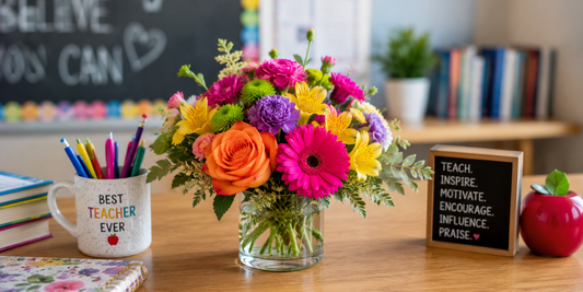 Teacher Appreciation Flower Ideas