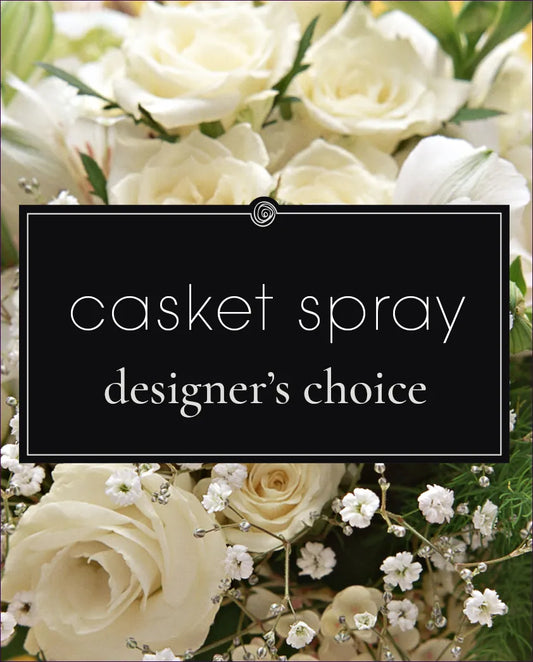 Designer's Choice - Casket Spray floral arrangement from bloombudz in Paragould, AR