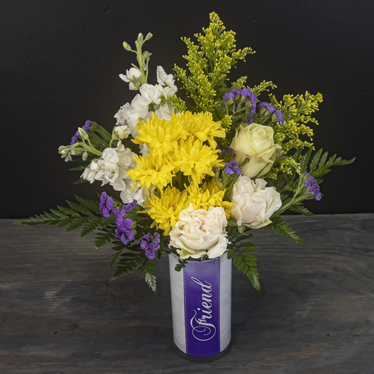 Beloved Friend sympathy flower arrangement from bloombudz in Paragould, AR