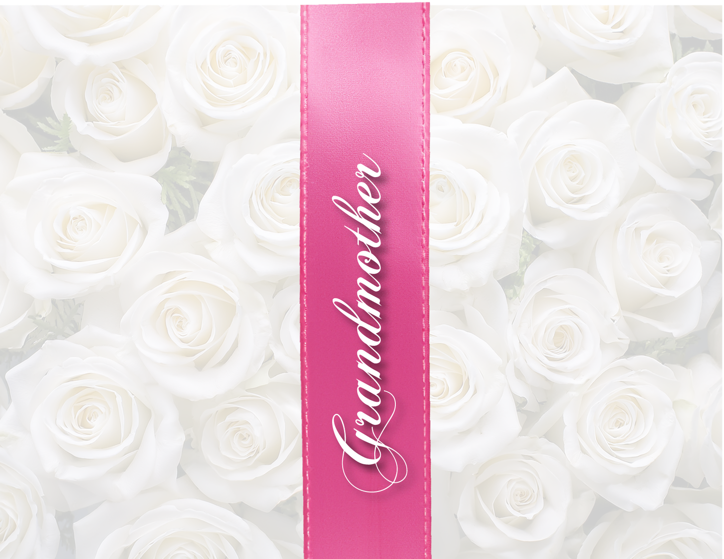 Cherished Grandmother Bouquet stemskinz wrap graphic