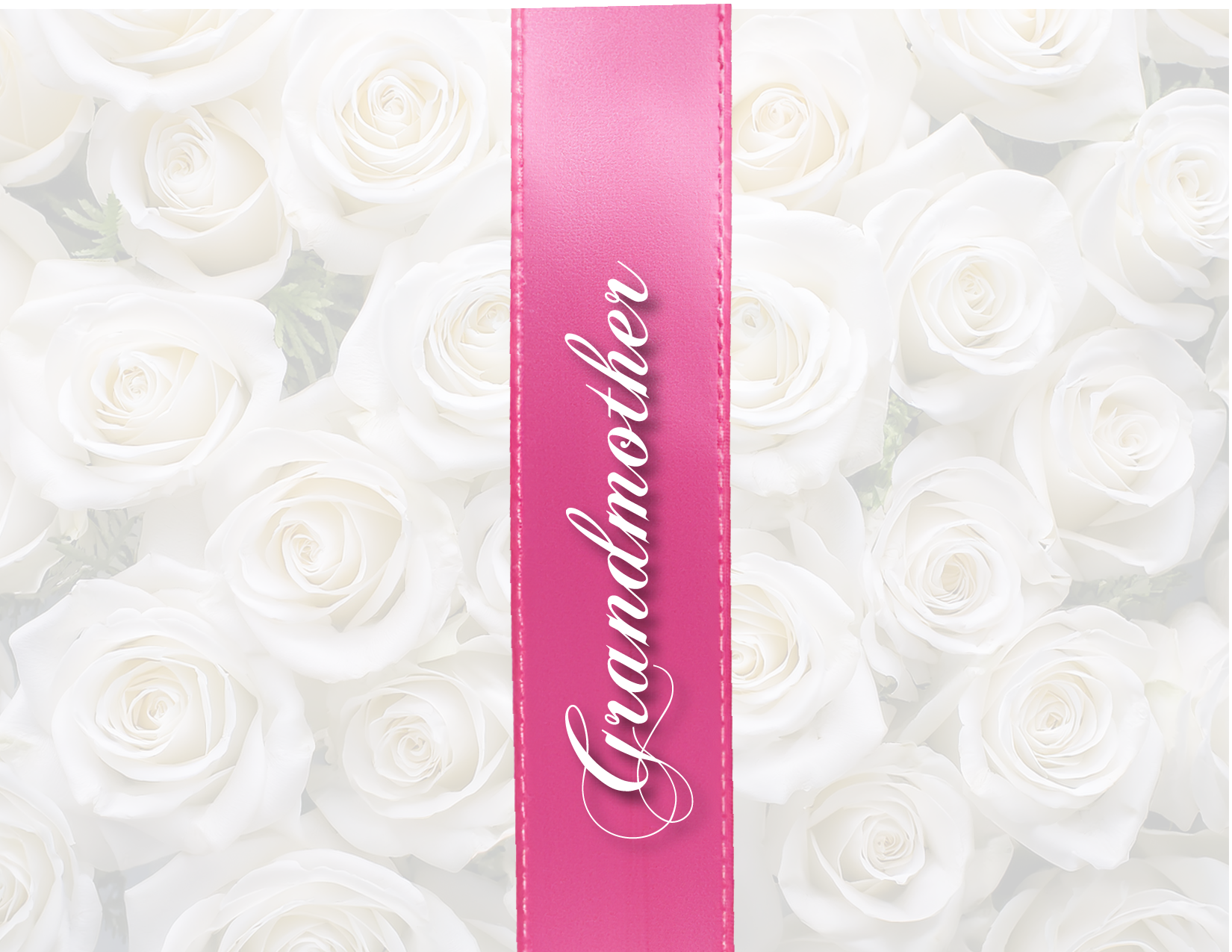 Cherished Grandmother Bouquet stemskinz wrap graphic